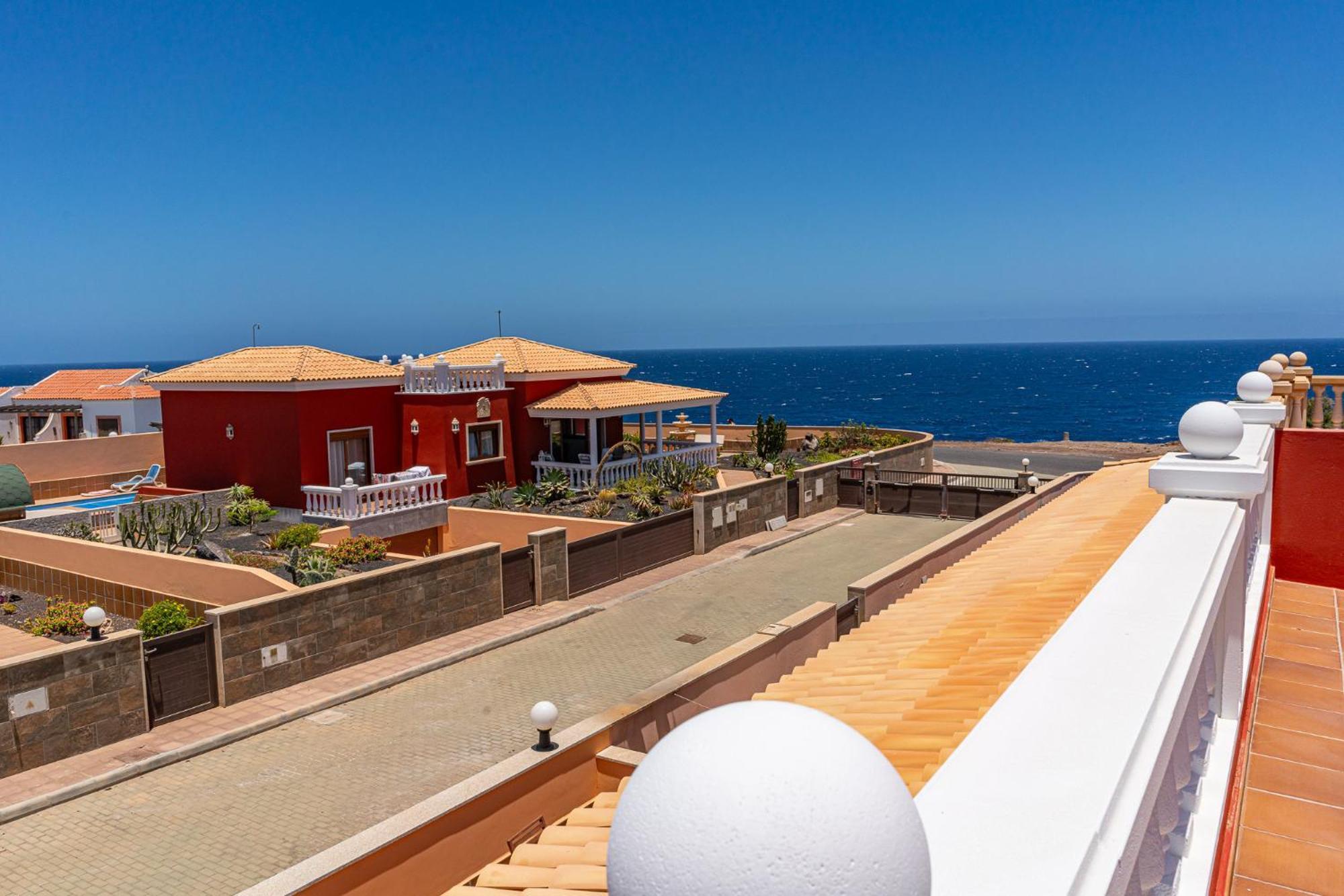 Villa Oceana - Cliffside Retreat Costa De Antigua Exterior foto